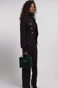 Hot Knightsbridge Blazer (Mulberry Tartan) Women Tailoring|Blazers