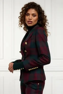 Hot Knightsbridge Blazer (Mulberry Tartan) Women Tailoring|Blazers