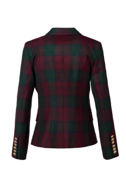 Hot Knightsbridge Blazer (Mulberry Tartan) Women Tailoring|Blazers