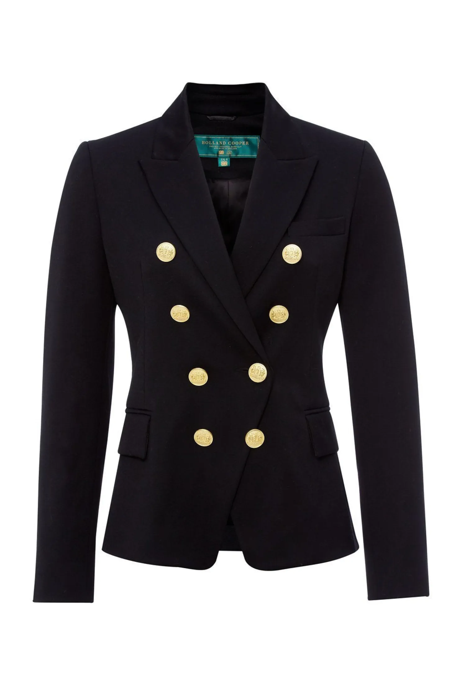 Hot Knightsbridge Blazer (Navy Barathea) Women Blazers|Tailoring