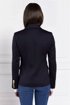 Hot Knightsbridge Blazer (Navy Barathea) Women Blazers|Tailoring