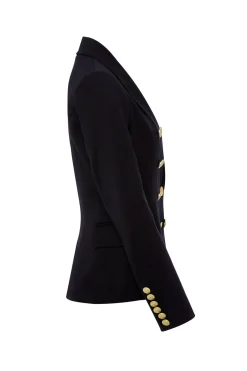 Hot Knightsbridge Blazer (Navy Barathea) Women Blazers|Tailoring