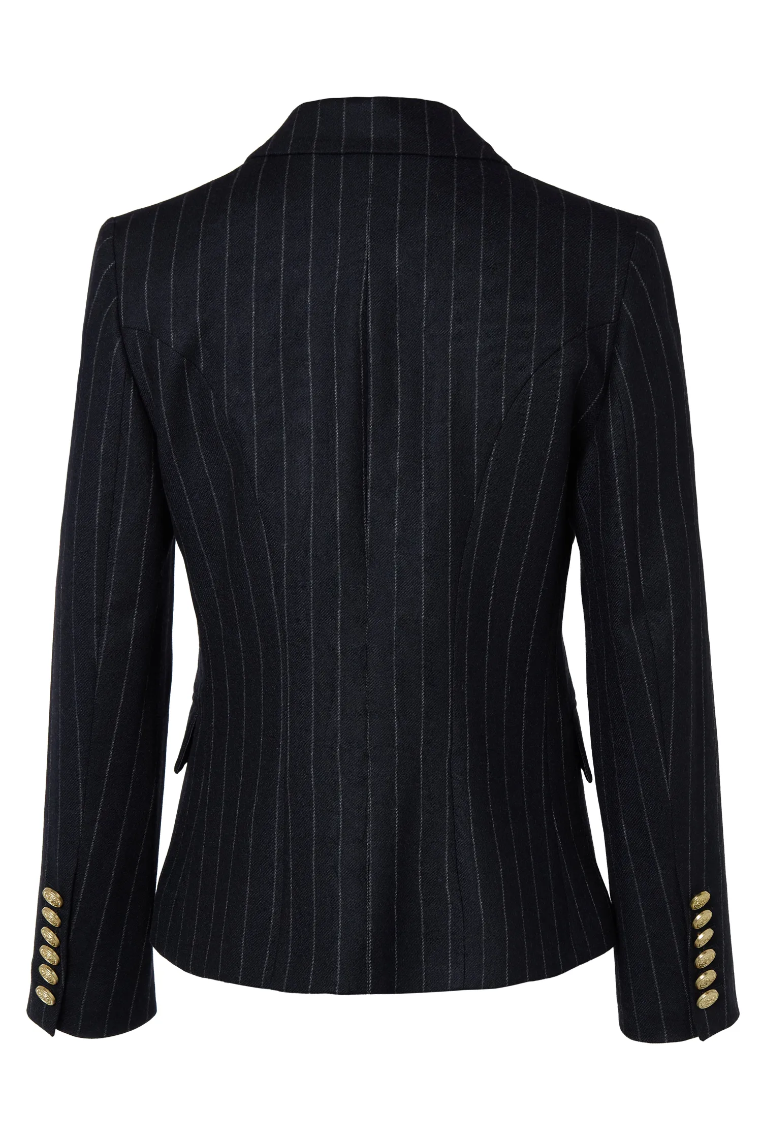Hot Knightsbridge Blazer (Navy Chalk Pinstripe) Women Blazers|Tailoring