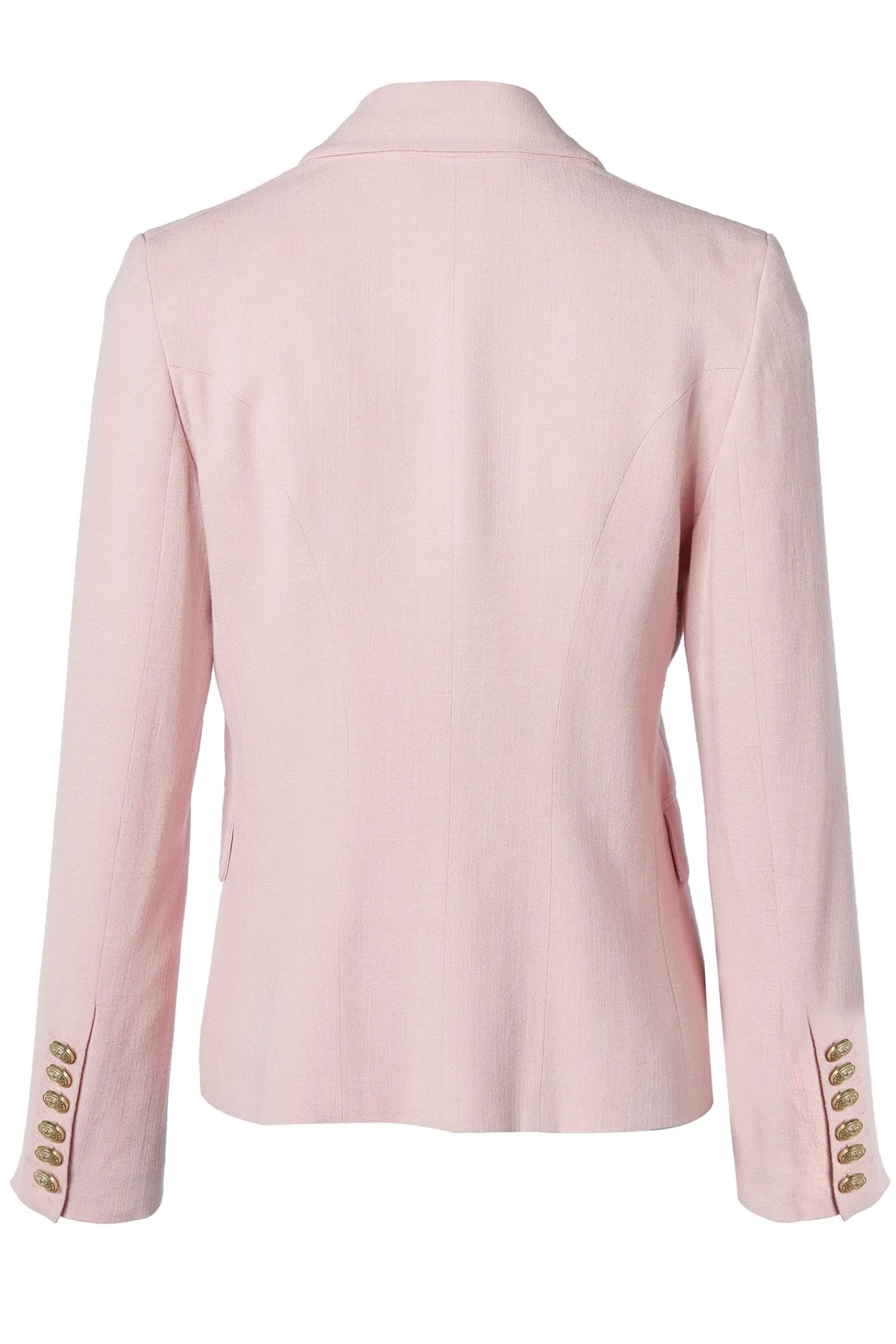 Clearance Knightsbridge Blazer (Pink Linen) Women Blazers|Tailoring