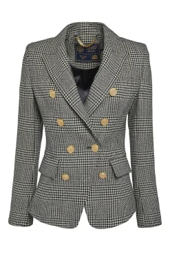 Online Knightsbridge Blazer (Prince of Wales Mono) Women Blazers|Tailoring