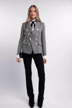 Online Knightsbridge Blazer (Prince of Wales Mono) Women Blazers|Tailoring