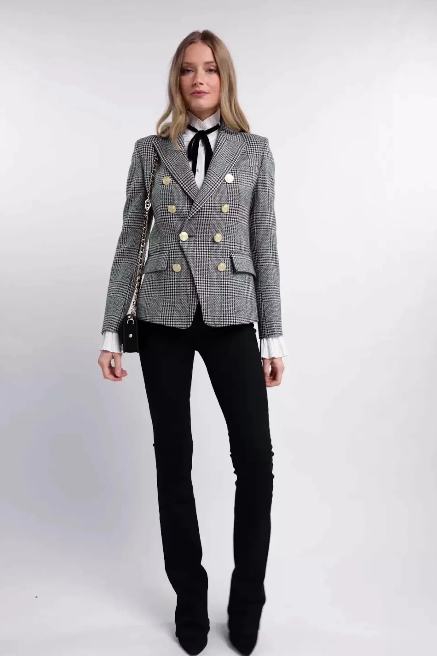 Online Knightsbridge Blazer (Prince of Wales Mono) Women Blazers|Tailoring