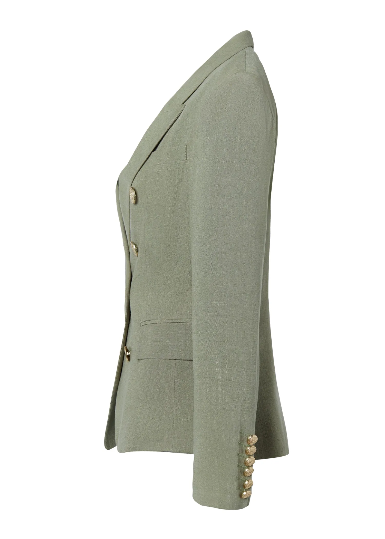 Sale Knightsbridge Blazer (Sage Linen) Women Blazers|Tailoring