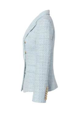Discount Knightsbridge Blazer (Sky Blue Boucle) Women Tailoring|Blazers