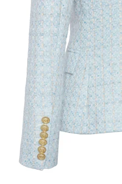 Discount Knightsbridge Blazer (Sky Blue Boucle) Women Tailoring|Blazers