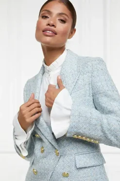 Discount Knightsbridge Blazer (Sky Blue Boucle) Women Tailoring|Blazers