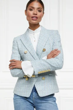 Discount Knightsbridge Blazer (Sky Blue Boucle) Women Tailoring|Blazers