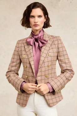 New Knightsbridge Blazer (Sudeley Pink) Women Blazers|Tailoring