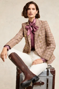 New Knightsbridge Blazer (Sudeley Pink) Women Blazers|Tailoring