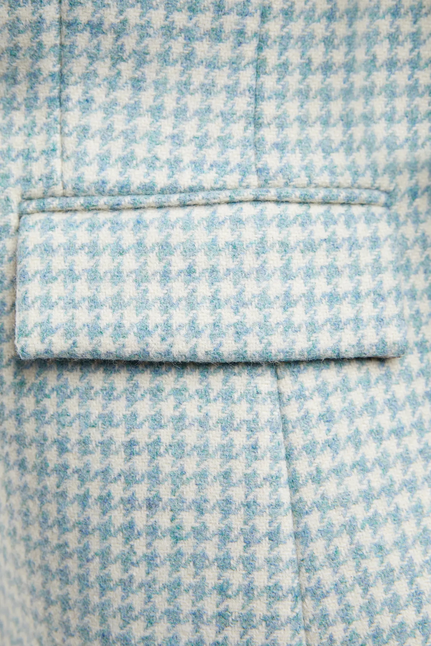 Fashion Knightsbridge Blazer (Teal Houndstooth) Women Blazers|Tailoring