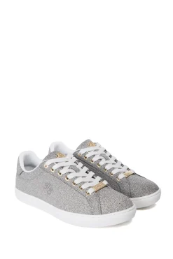 Outlet Knightsbridge Crystal Trainer (Silver Crystal) Women Trainers