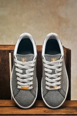 Outlet Knightsbridge Crystal Trainer (Silver Crystal) Women Trainers