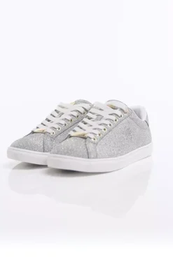 Outlet Knightsbridge Crystal Trainer (Silver Crystal) Women Trainers