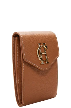 Fashion Knightsbridge Phone Pouch (Tan Gold) Women Crossbody Bags|Clutch Bags