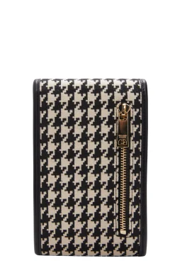 Sale Knightsbridge Phone Pouch (Ecru Houndstooth) Women Crossbody Bags|Clutch Bags