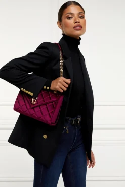 Best Knightsbridge Shoulder Bag (Merlot Velvet) Women Shoulder Bags|Bags