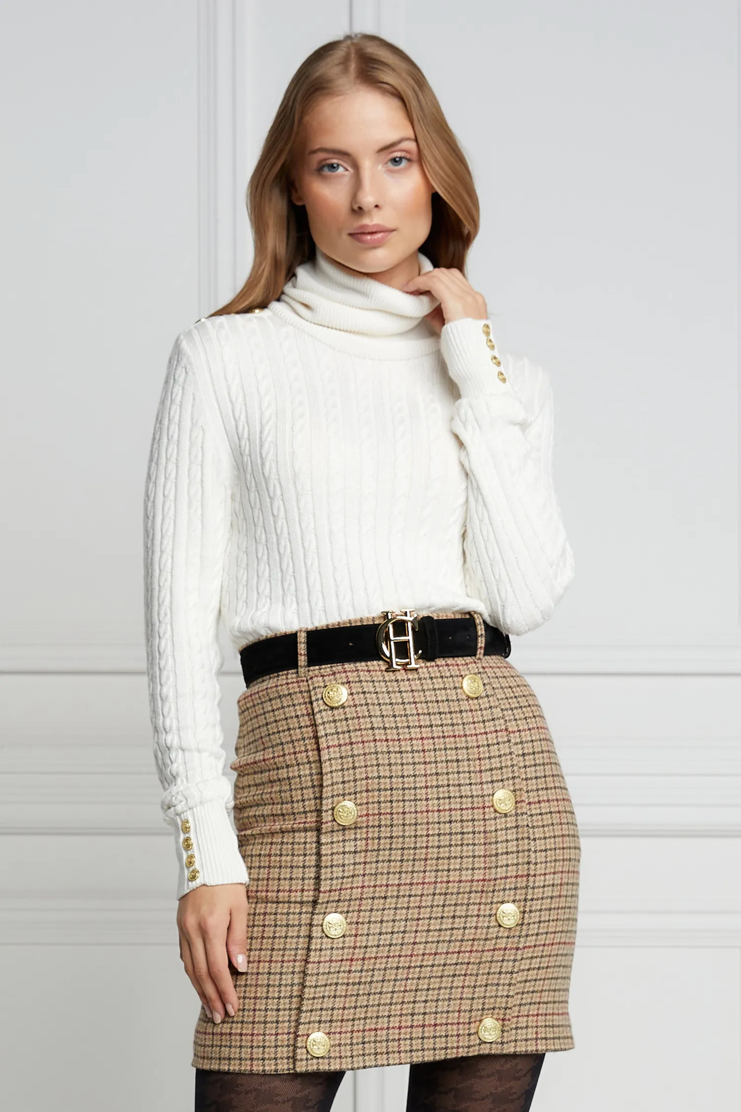Hot Knightsbridge Skirt (Charlton Tweed) Women Skirts|Tailoring