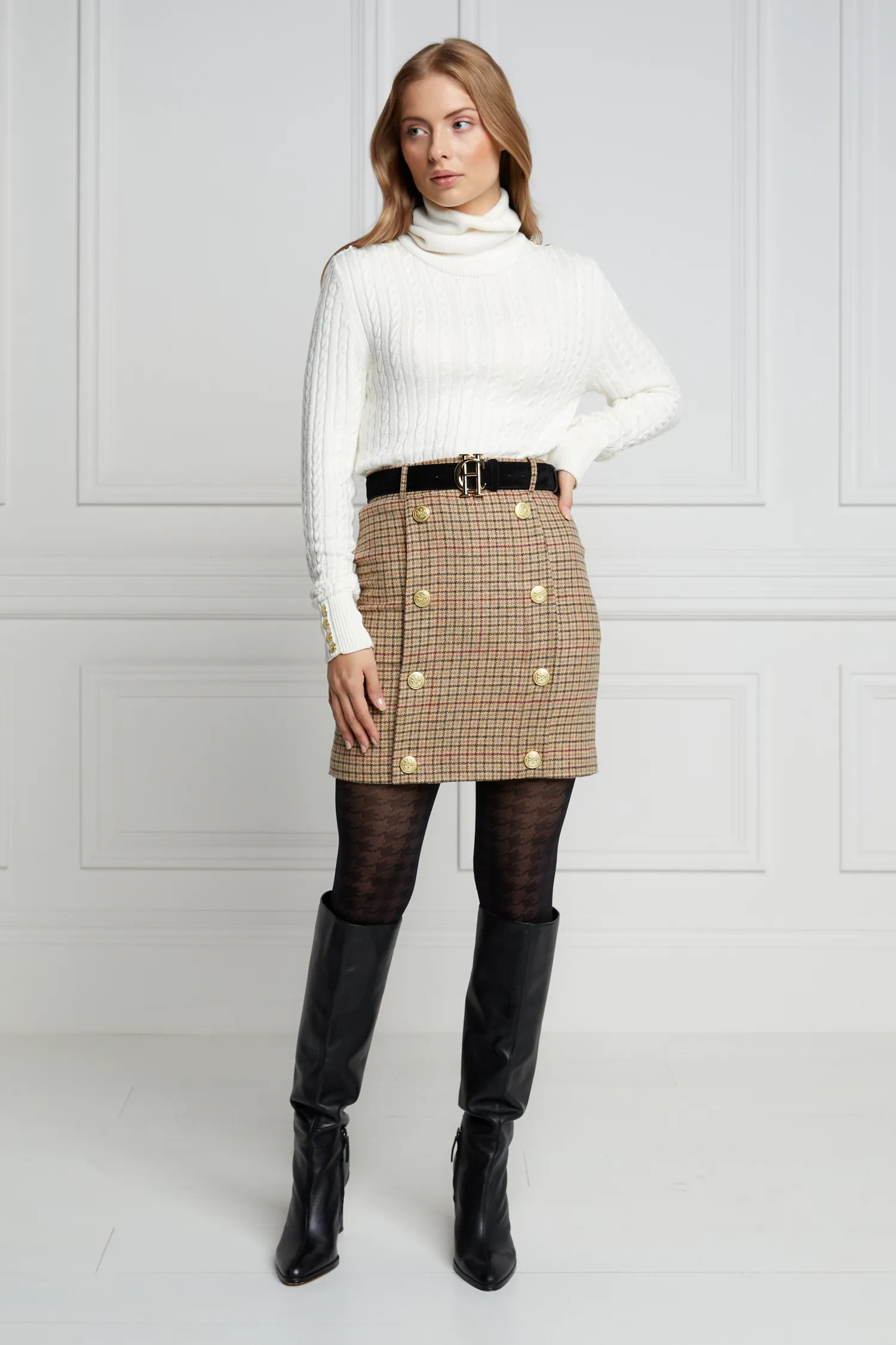 Hot Knightsbridge Skirt (Charlton Tweed) Women Skirts|Tailoring