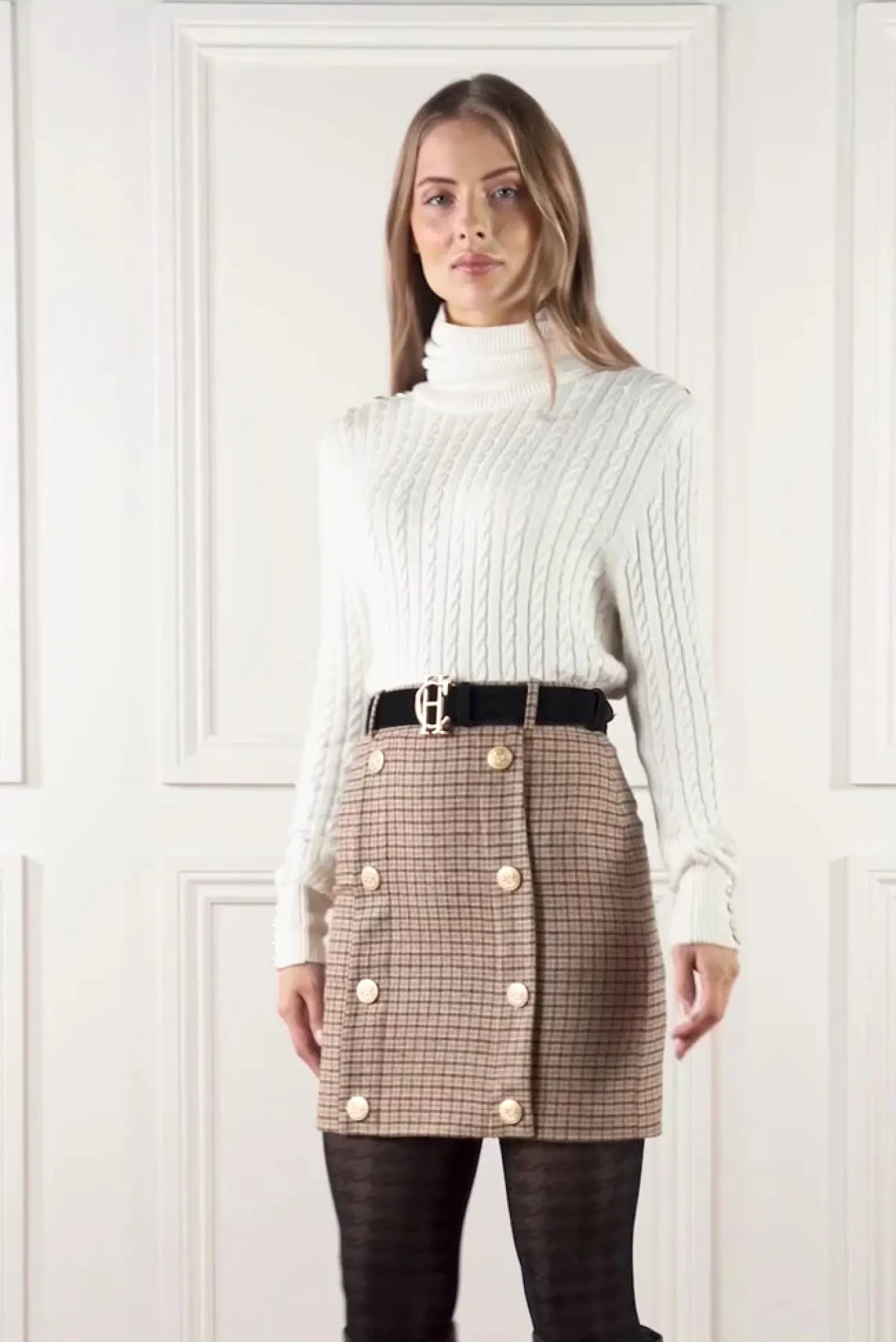 Hot Knightsbridge Skirt (Charlton Tweed) Women Skirts|Tailoring