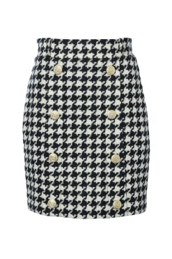 Discount Knightsbridge Skirt (Large Scale Houndstooth) Women Skirts|Tailoring