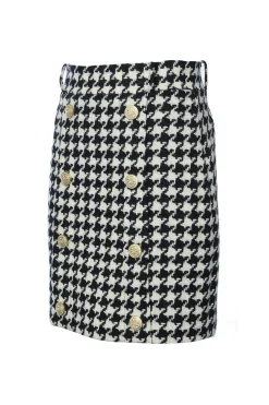 Discount Knightsbridge Skirt (Large Scale Houndstooth) Women Skirts|Tailoring