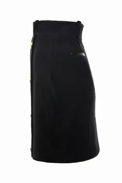 Outlet Knightsbridge Skirt (Soft Black) Women Skirts|Tailoring