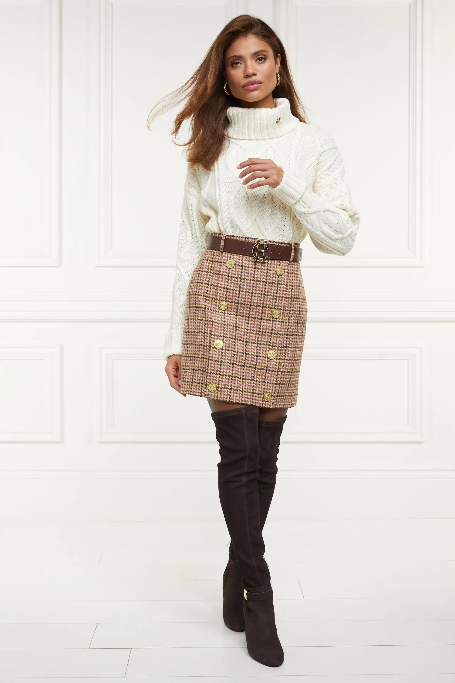 Hot Knightsbridge Skirt (Sudeley Pink) Women Skirts|Tailoring