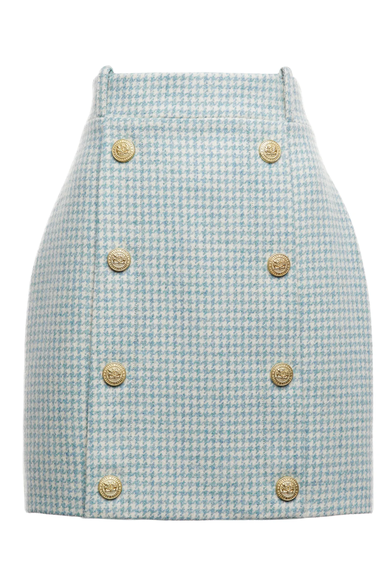 Online Knightsbridge Skirt (Teal Houndstooth) Women Skirts|Tailoring