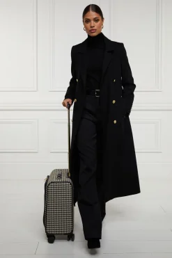 Online Knightsbridge Small Suitcase (Ecru Houndstooth) Women Holdalls & Suitcases|Travel Bags