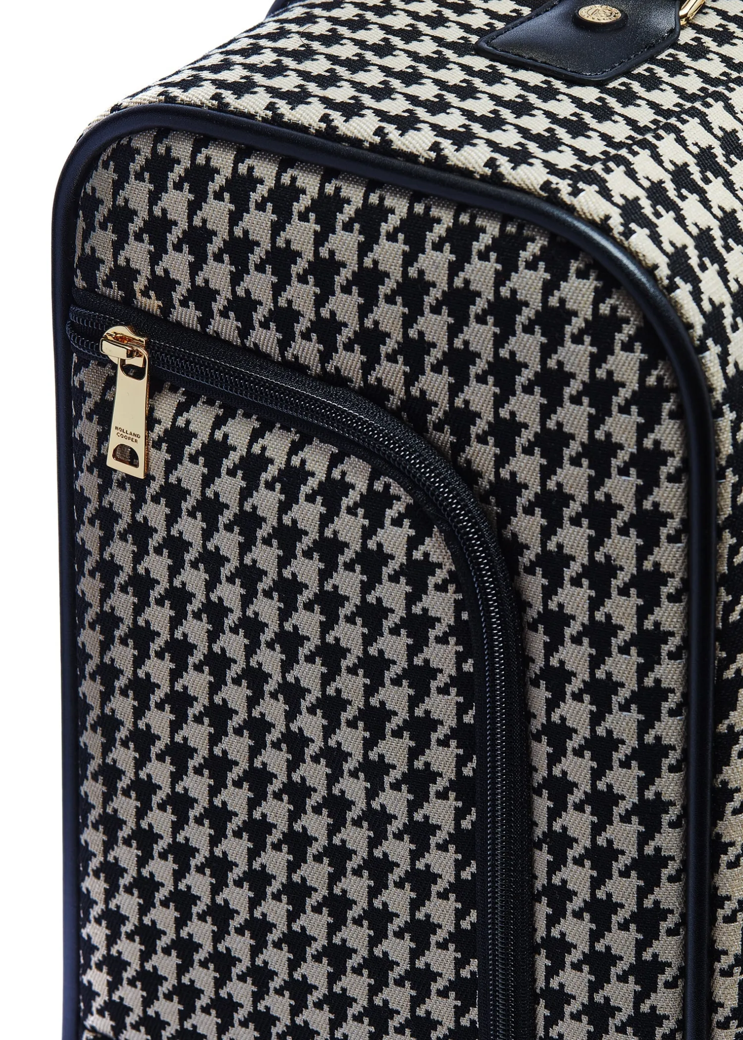 Online Knightsbridge Small Suitcase (Ecru Houndstooth) Women Holdalls & Suitcases|Travel Bags