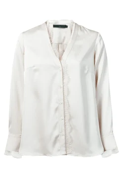 Fashion Lace V-Neck Blouse Women Shirts & Blouses