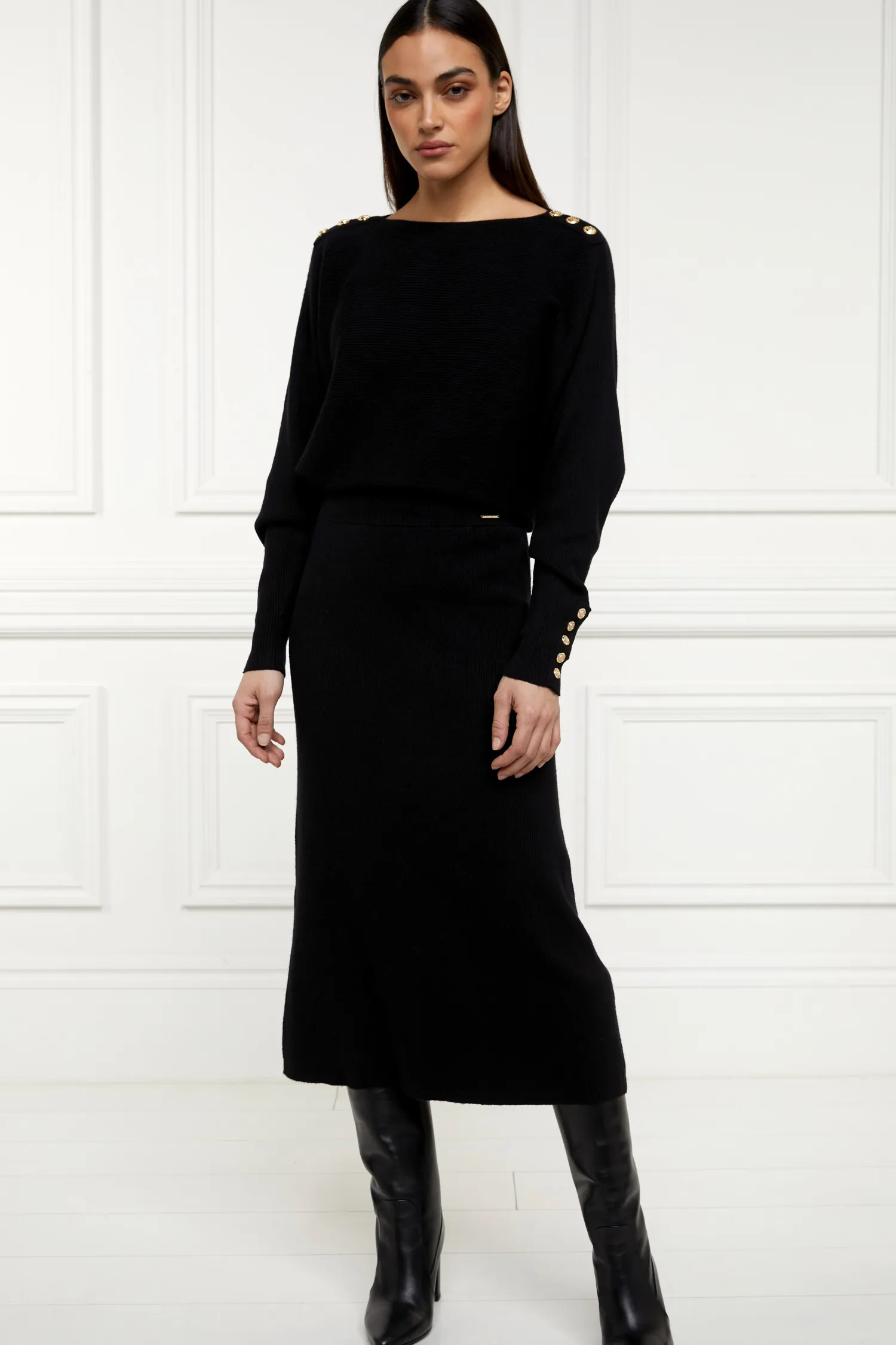 Fashion Leyla Knitted Skirt Women Skirts