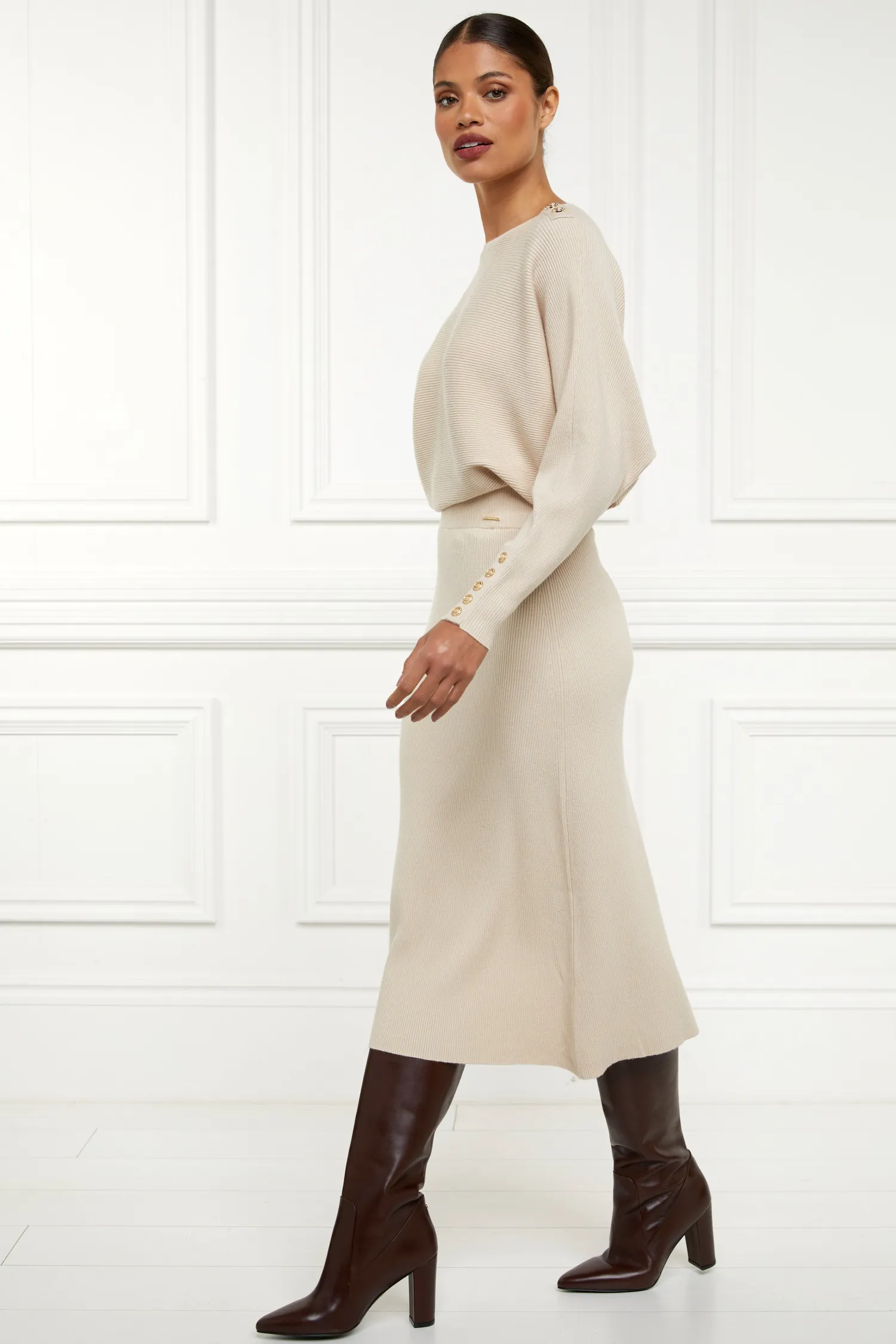 Discount Leyla Knitted Skirt Women Skirts