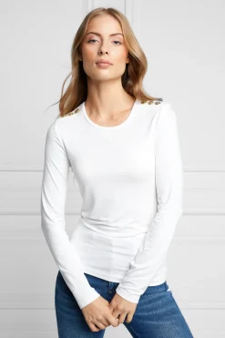 Discount Long Sleeve Crew Neck Tee Women Tees|Tops