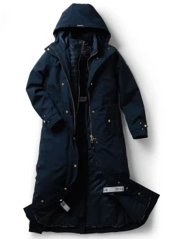 Best Longline Training Coat (Ink Navy) Women Coats|Coats
