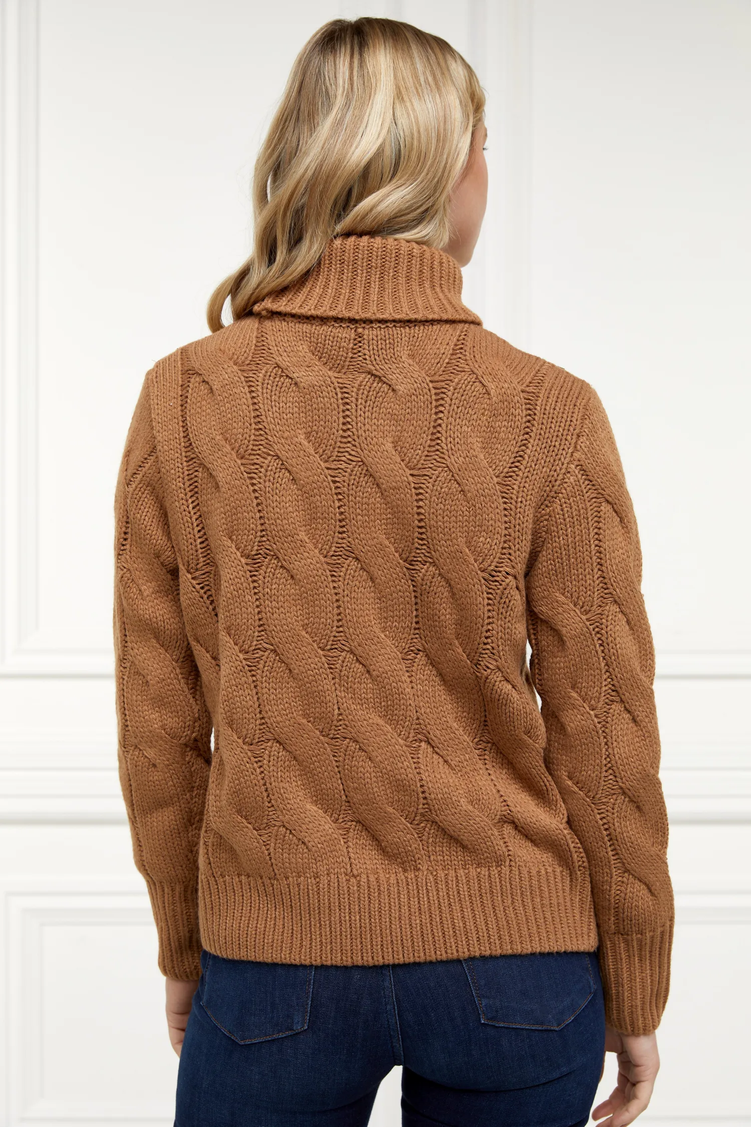 Outlet Lucia Roll Neck Knit Women Knitwear