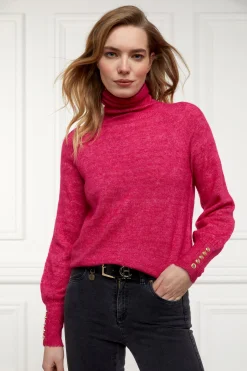 Hot Maisie Roll Neck Knit Women Knitwear