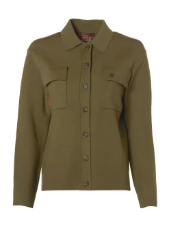 Hot Maria Knitted Overshirt Women Shirts & Blouses