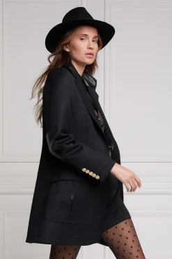 Discount Mayfair Blazer (Black Twill) Women Blazers|Tailoring