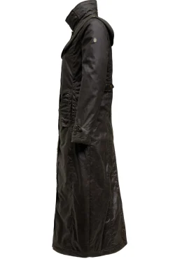 Best Merissa Wax Stockman Coat (Dark Olive) Women Coats|Coats