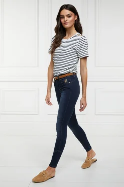 Sale Mid-Rise Jodhpur Jean (Deep Indigo) Women Jeans