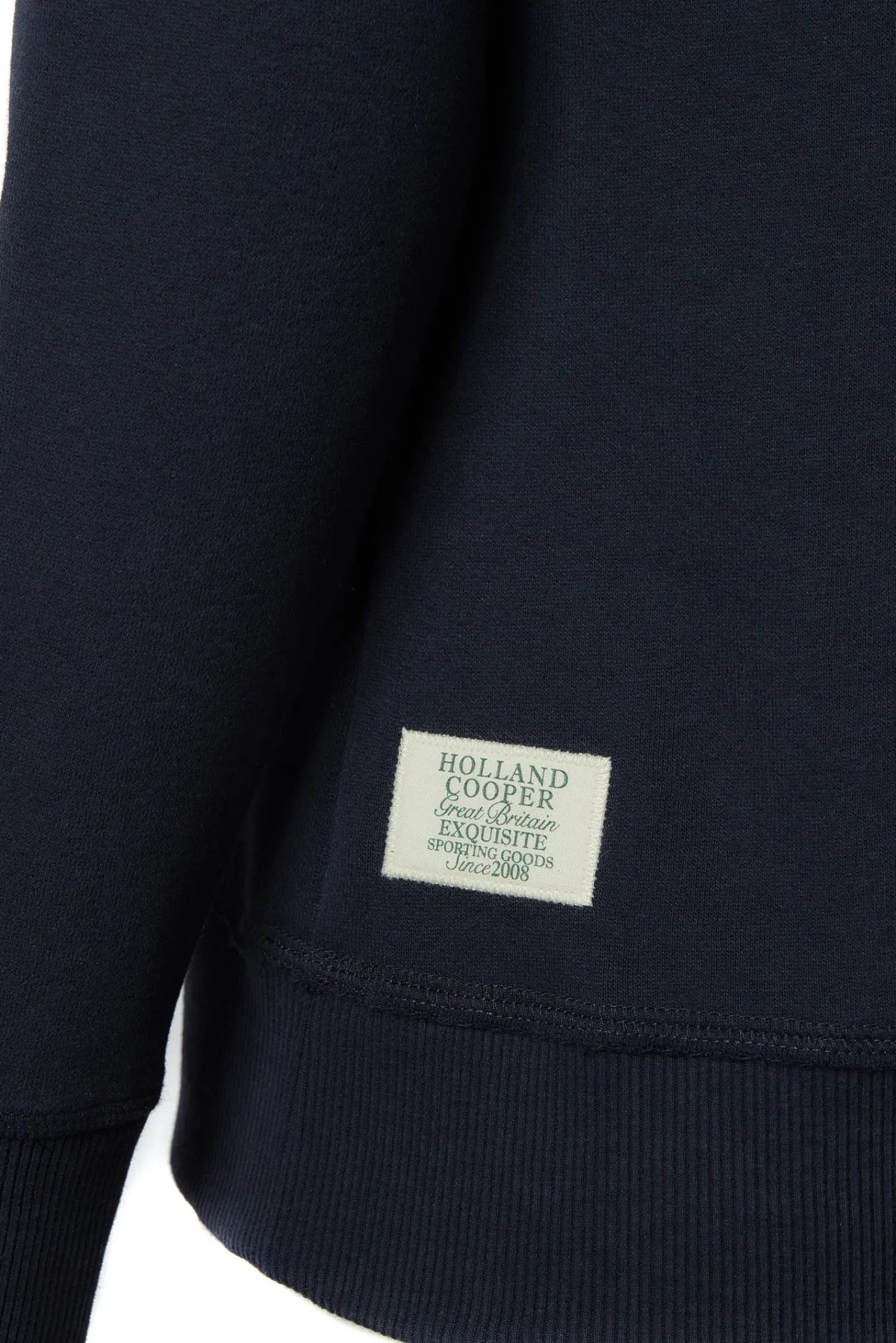 Outlet Monogram Crew Neck Sweat (Ink Navy) Women Sweatshirts