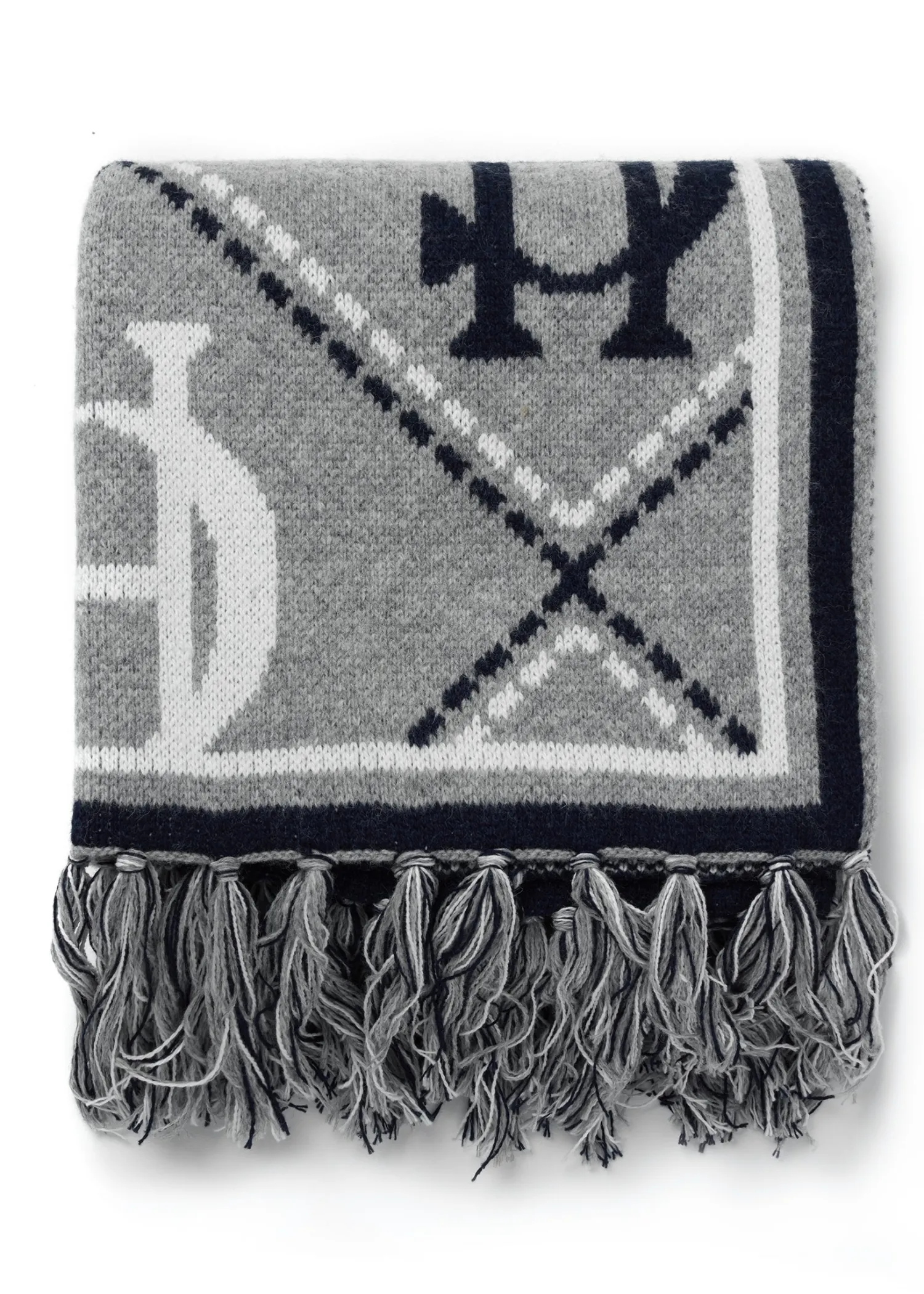 Hot Monogram Scarf (Grey Marl) Women Scarves|Scarves