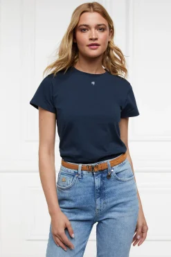Discount Monogram Tee (Ink Navy) Women Tees