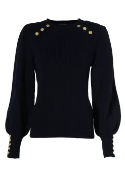 Online Naomi Crew Neck Knit (Ink Navy) Women Knitwear